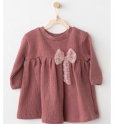 Resim Kız Bebek Elbise Dress Casual Ac26203 Pudra 
