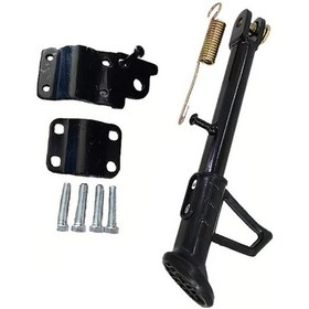 Resim Xuweiwei Siyah 7.87-8.66 İnç Ayarlanabilir Motosiklet Desteği E-bike Scooter Aparatı 