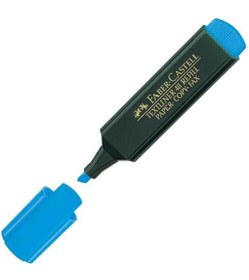 Resim Faber-Castell Fosforlu Kalem Mavi 15 48 51 