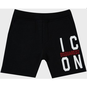 Resim Dsquared2 Çocuk Short Dq0250-d002y Black Siyah Siyah 