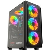 Resim Everest Hollow (650W 80+) TG ARGB Fan Mid Tower 