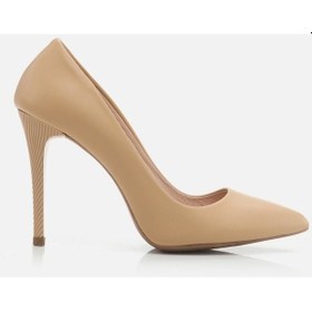 Resim Hotiç Hakiki Deri Naturel Kadın Stiletto 01ayh274880a330 Ten Rengi 