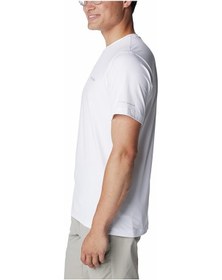 Resim Columbia Ao5545 Tech Trail Crew Neck Iı Erkek T-shirt-29975 Beyaz 