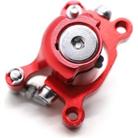 Resim Jokmae Elektrikli Scooter Ve Denge Bisikleti İçin Alüminyum Disk Fren Ve Çelik Plaka Seti - 120mm Çap 