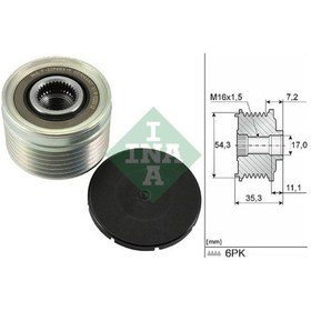 Resim Ina Alternatör Kasnağı Peugeot Fiat Citroen 535003910 77363303 