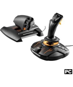 Resim Thrustmaster T16000M Fcs Hotas - Joystick ve Gaz Kolu ile Uçuş Kontrol Sistemi, Pc Için Heart Halleffect Accurate Teknolojisine Sahip 