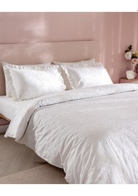 Resim Madame Coco Aulne King Size %100 Pamuk Brodeli Nevresim Takımı - Beyaz 8684427222041 Beyaz 