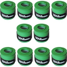 Resim Wilson Comfort Bowl O'grips 10 Adet Grip Tenis Gribi Yeşil 