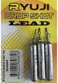 Resim Ryuji Drop Shot Kurşunu 14gr 3 Lü Paket 