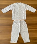 Resim Sebi Bebe Bebek Pijama Takımı Nokta Puanlı Pamuklu 
