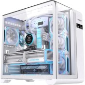 Resim Snt Victory Plus 7x Argb Fan Uzaktan Kumandalı Argb Controller Gaming Kasa Beyaz 