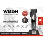 Resim Wıson Ws-9800 Profesyonel Saç Sakal Tıraş Makinesi Yeni Ürün 