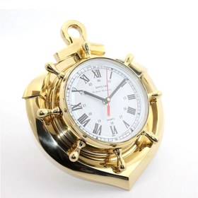 Resim Pirinç Çapa Tasarımlı Dümenli Saat 2080 