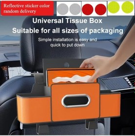 Resim Xuweiwei Beige 7 Parca Araç Kombinasyon Seti 6 Araç Dekorasyon Çıkartması 1 Çok Amaçlı Saklama Kutusu 