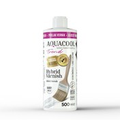 Resim Aqua Cool Parlak 500 Ml. Trend Mac Vernik (T-1204/0,50) 