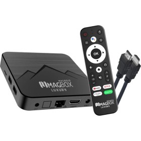 Resim Zemheri Magbox Magroıd Luxury 32 Gb Hdd 2 Gb Ram Bluetooth 5g Ses Komut Kumandalı Androıd Tv Box 