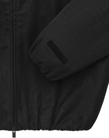 Resim Çocuk Kapüşonlu Naylon Bomber Ceket - Siyah - 2-3Y 