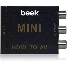 Resim Beek BS-MINIHAV Hdmi To Hdmi + Rca Video Audio 