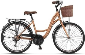 Resim Ümit Bisiklet Alanya 28 V Şehir Bisikleti Gold Siyah 2810 