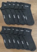 Resim erceys Erkek 12'li Yarım Konç Spor Çorap Ekonomik 