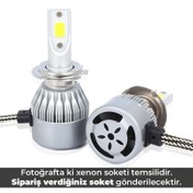 Resim 9006 Mach Led Xenon Ampul Beyaz 12V / 36W / 6400Lumens 