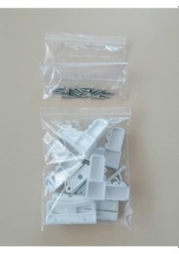 Resim 17 25 Pencere Sineklik Aksesuar Takım Beyaz 