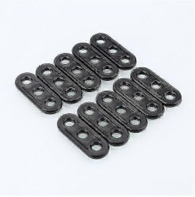 Resim 10 Adet Gergi Çadırı Tamir Kamp Çadırı Kilit Kordonu Halat Bağlantı Elemanı Gergileri Bükülmüş Koşucular Açık Hava - Huiliang 