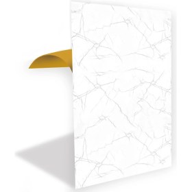 Resim Tink Kendinden Yapışkanlı Silver Desenli Pvc Panel 41X62 cm (4 Ad 