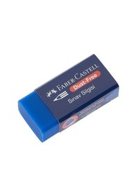 Resim Faber-castell No:24 Orta Boy Mavi Sınav Silgisi 10 Adet 
