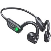 Resim Treasures Wekome Wg-03 Kemik İletim Kulaklık - Siyah, Bluetooth 5.3, 8 Saat Oynatma, 7,5 Gün Bekleme Süresi 