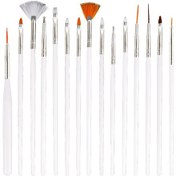 Resim Mufunye Boya Kalemi Seti, 15 Parça, Beyaz 