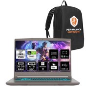 Resim MSI Thin 15 i5 12450H 36GB 4TB SSD RTX2050/4GB 15.6" FHD 144HZ W11H B12UCX20TR & PER4 ÇANTA 