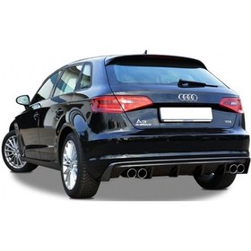 Resim Audi A3 8v Hb 2012 - 16 Uyumlu Yedek Parça Rieger Difüzör Plastik 
