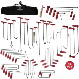 Resim Doctor PDR Tools Pdr Tools 56 Parça Boyasız Göçük Düzeltme Set Kaporta Onarım 