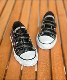Resim Surpie Shoes Kuromi Çocuk Convers, Kız Çocuk Günlük Ayakkabı, Işıklı Çocuk Ayakkabı (31-35 Numara Aralığı Işıksız 