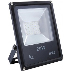 Resim K2 20w Led Projektör Beyaz 6500k 
