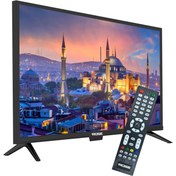 Resim Rose CM-122 R23 22'' Hd Lcd TV Monitör 55 Ekran Kumandalı 12v 220v 