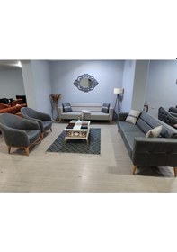 Resim Mimoza Koltuk Takımı Nubuk 