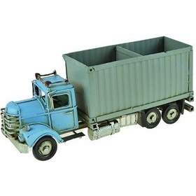 Resim 20 Cm Dekdoratif Metal Kamyon Kalemlikli 