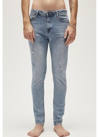 Resim Bad Bear 22.01.70.005-23y Palermo Erkek Jean Pantolon 22.01.70.005-R7714 Mavi 