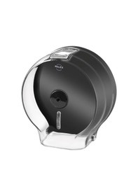 Resim Omnipazar PLX 3444-2 Jumbo Tuvalet Kağıdı Dispenseri Şeffaf-Füme 