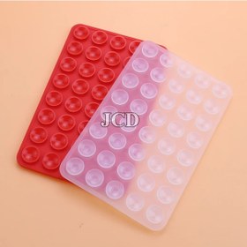 Resim Goldenqian 2 Adet Silikon Vantuz Çift Taraflı Vantuz Cep Telefonu Fikstürü Vantuz Arka Yapışkanlı Cep Telefonu Kauçuk Vantuz Gh Gh 