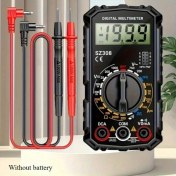 Resim Willowhaven Siyah Digital Multimetre Yüksek Hassasiyet Gerilim Akım Direnç Frekans Ölçüm 