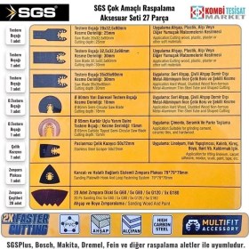 Resim Timion Sgs 1880 Raspalama Seti 27 Parça 