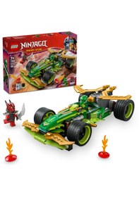 Resim LEGO® NINJAGO® Lloyd’un Çek-Bırak Yarış Arabası 71828 - 7 Yaş ve Üzeri Çocuklar için Yaratıcı Oyuncak Yapım Seti (181 Parça) 