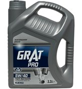 Resim Grat Pro 5W-40 Tam Sentetik Motor Yağı 3.2 Litre 