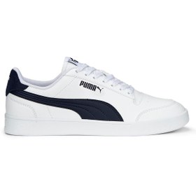 Resim Puma 309668-03 Shuffle Erkek Beyaz Sneaker Günlük Spor Ayakkabı Beyaz 