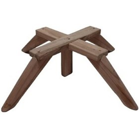 Resim Ahşap Berjer Ayağı Ceviz Renk 