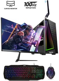 Resim İzoly Demon Ryzen 5 3600 32GB 256GB SSD 500GB HDD 4gb RX550 24" Masaüstü Oyuncu Bilgisayarı 