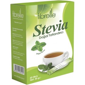Resim Fibrelle Prebiyotik Lifli Stevialı Tatlandırıcı 60 Stick 